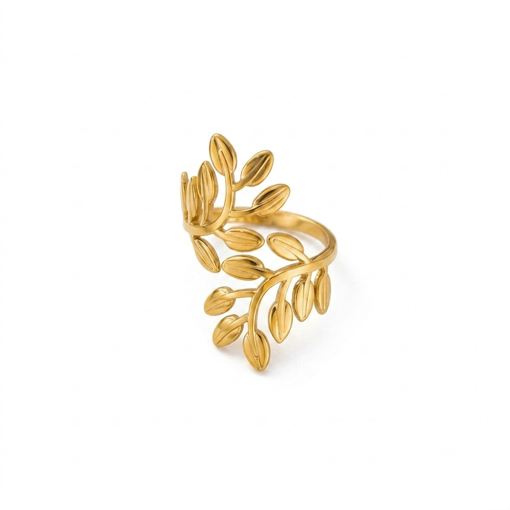 Laurel Bloom Adjustable Ring
