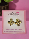 Floral studs
