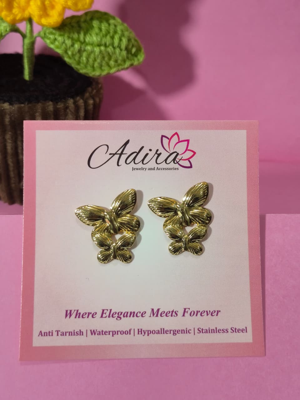 Butterflies studs
