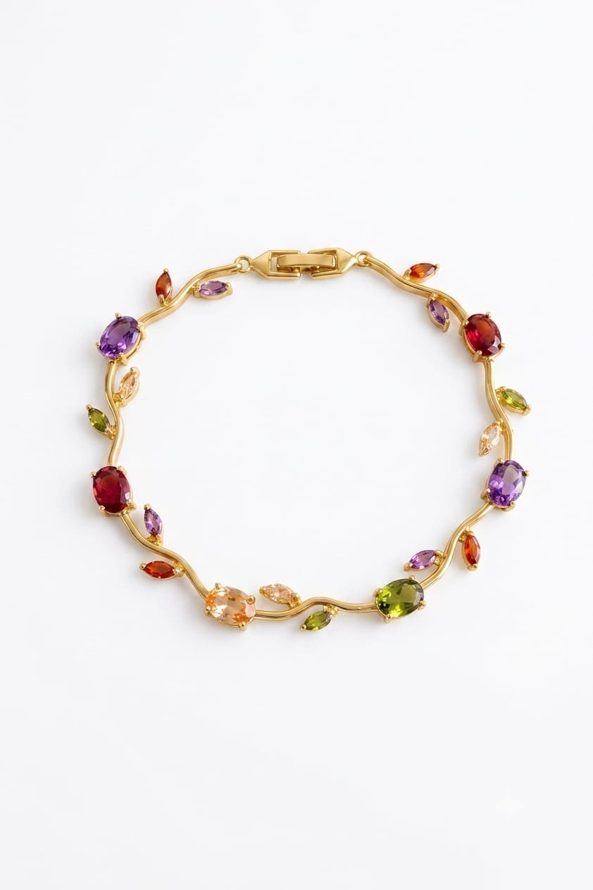 Multicolor Tulip Bracelet