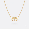CD Navy Necklace