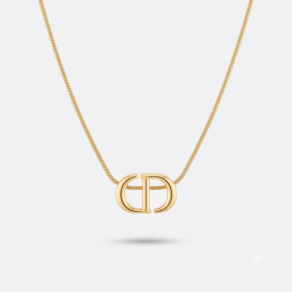 CD Navy Necklace