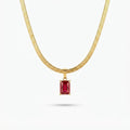 Ruby red pendant