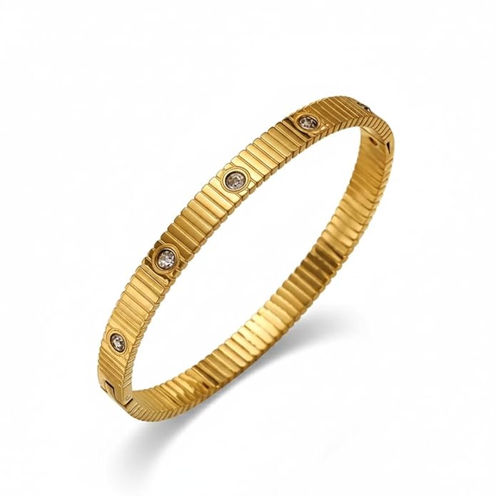 Celestial Ridge Crystal Bangle
