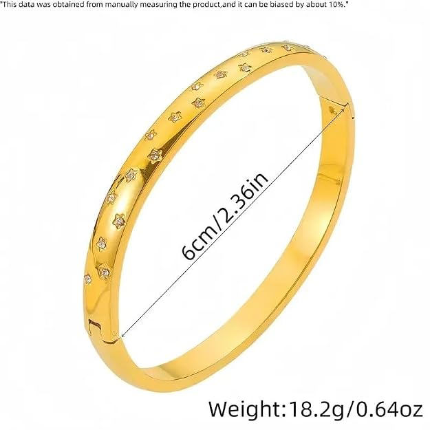 Stardust Crystal Bangle
