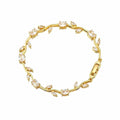 white tulip bracelet