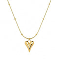 Amour Heart Pendant Necklace