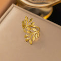 Laurel Bloom Adjustable Ring