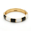 Monochrome Luxe Bangle