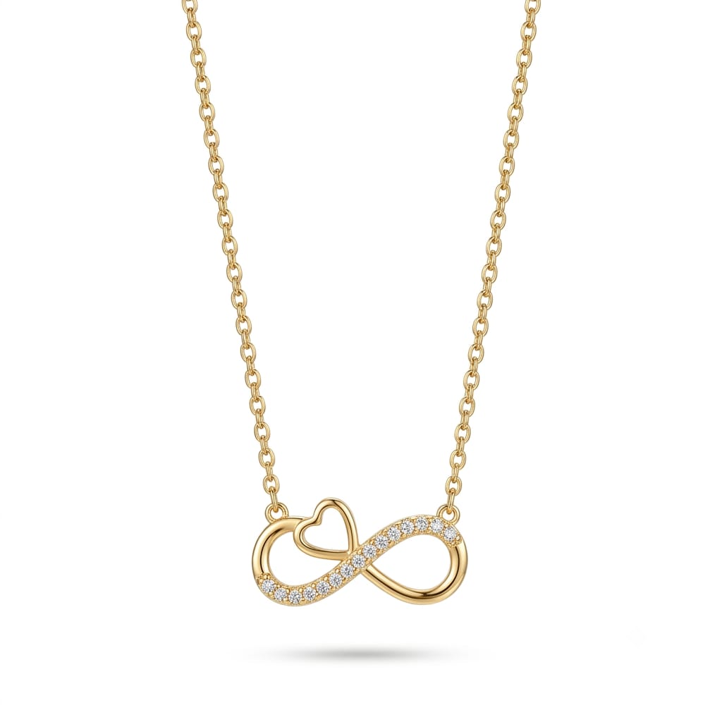 Sparkling bow pendant