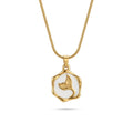 Mermaid Tail Enamel pendant