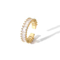 Aurora Baguette Ring