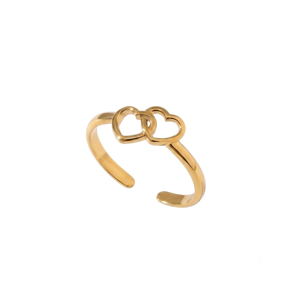 Heart to heart ring