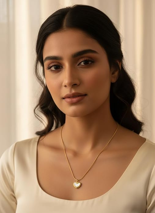 Pearlheart Pendant Necklace