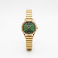 Emerald Grace Gold Watch