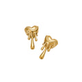 Drip hearts earring