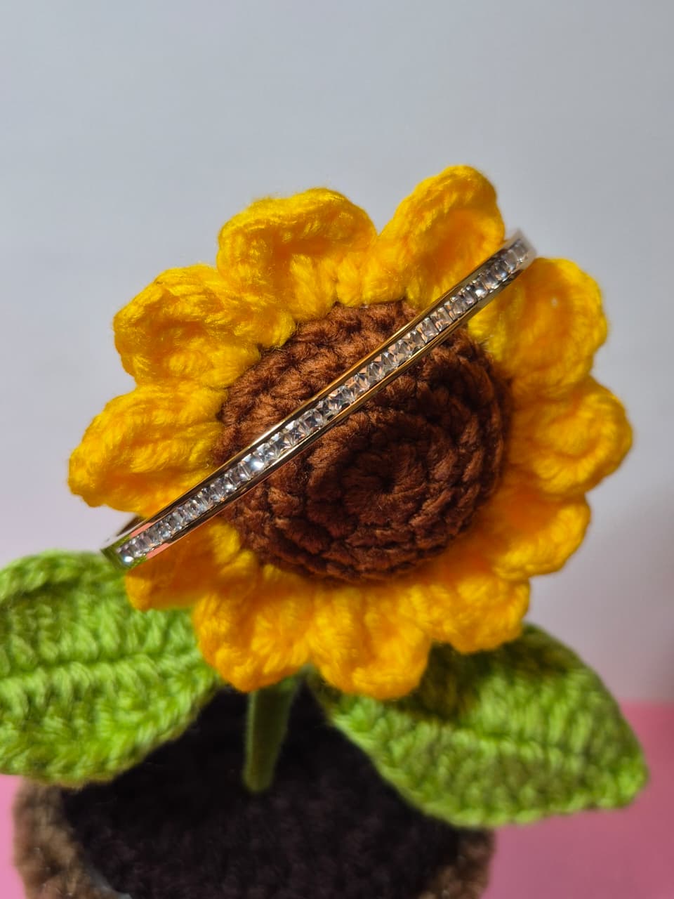 Celeste Crystal Bangle