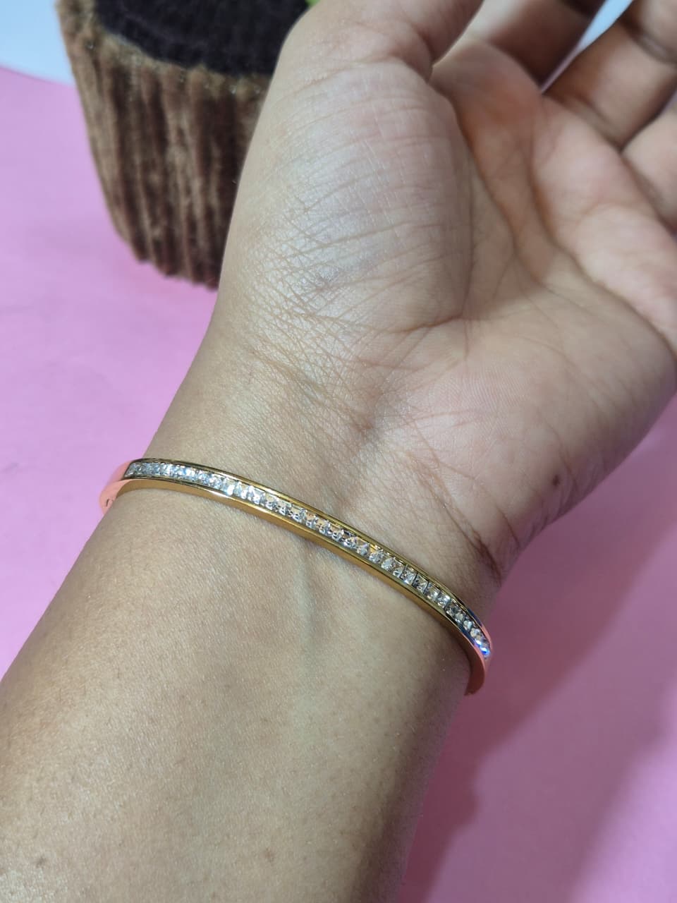 Celeste Crystal Bangle