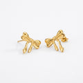 BIG bow earrings