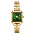 Green square watch