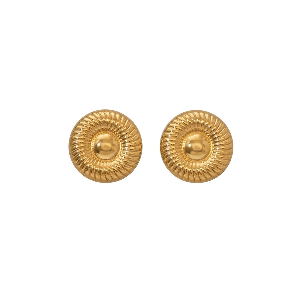 Disc earrings